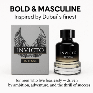 Invicto Intense by Fragrance World 100ml EDP – Inspired by Paco Rabanne Invictus Intense | Long-Lasting Fresh Amber Perfume for Men | Dubai Luxury Fragrance