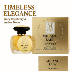 Milano Lady by Pendora Scents 100ml EDP – Inspired by Lady Million | Long-Lasting Floral Perfume for Women | Dubai Luxury Fragrance