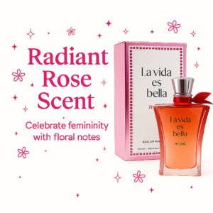 La Vida Es Bella Rose by Fragrance World – 100ml EDP | Inspired by Lancôme La Vie Est Belle | Long-Lasting Floral Fruity Perfume for Women | Dubai Luxury Fragrance