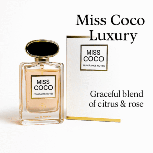 Miss Coco by Fragrance Notes – 100ml EDP | Inspired by Chanel Coco Mademoiselle | Long-Lasting Elegant Floral Perfume for Women | Dubai Luxury Fragrance