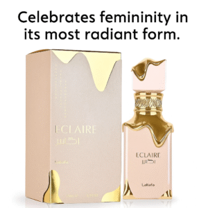 Eclaire by Lattafa Eau de Parfum 100ml – Long-Lasting Sweet Vanilla Caramel Perfume for Women | Dubai Luxury Fragrance Inspired by Oriana by Parfums de Marly
