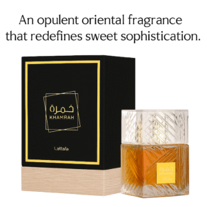 Khamrah by Lattafa Eau de Parfum 100ml – Inspired by Angels’ Share (By Kilian) | Long-Lasting Sweet Spicy Vanilla Cinnamon Perfume | Dubai Unisex Luxury Fragrance