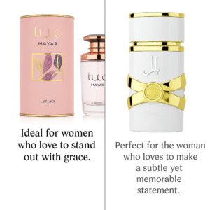 Lattafa Mayar + Yara Moi EDP 100ml Combo – Long-Lasting Floral Fruity & Creamy Vanilla Perfume Duo for Women | Dubai Luxury Fragrance