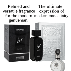 Hayaati by Lattafa + Fakhar Platin EDP 100ml Combo – Long-Lasting Fresh Woody & Amber Spicy Perfume Duo for Men | Dubai Luxury Fragrance