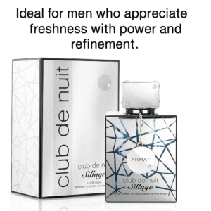 Armaf Club De Nuit Sillage EDP 105 ml – Luxury Men’s Perfume | Long-Lasting Fresh Citrus, Musk & Amberwood Fragrance Inspired by Creed Aventus Cologne