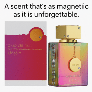Armaf Club De Nuit Untold EDP 105 ml – Long-Lasting Woody Amber Perfume for Men | Luxury Dubai Fragrance Inspired by Baccarat Rouge 540