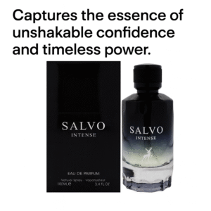 Salvo Intense Maison Alhambra EDP 100 ml – Long-Lasting Woody Amber Perfume for Men | Inspired by Dior Sauvage Elixir | Luxury Dubai Fragrance