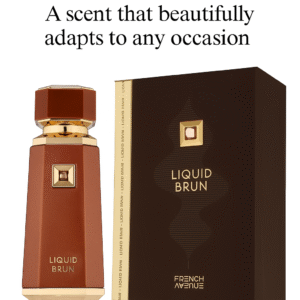 French Avenue Liquid Brun EDP 100ml - Warm Woody Gourmand Fragrance for Men | Long-Lasting Vanilla, Cardamom & Praline Scent