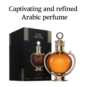 LATTAFA PRIDE Pure Crystal EDP 100ml | Luxury Unisex Perfume | Long-Lasting Spicy Woody Fragrance