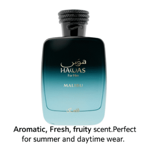 Rasasi Hawas Malibu Eau de Parfum (EDP) 100ml for Men - Tropical Fruity Woody Fragrance