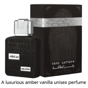 Lattafa Ramz Silver Eau de Parfum - 100ml Unisex Fragrance | Warm Amber Vanilla & Aromatic Scent