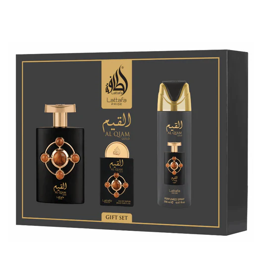 Lattafa Pride Al Qiam Gold Gift Set