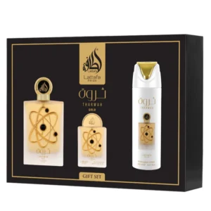 Lattafa Pride Tharwah Gold Gift Set